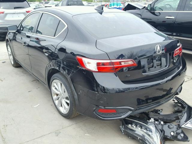 19UDE2F34HA006326 - 2017 ACURA ILX BASE BLACK photo 3