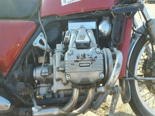 GL13004023 - 1977 HONDA MOTORCYCLE RED photo 7