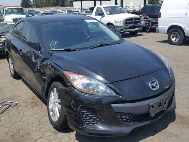 JM1BL1V88C1546581 - 2012 MAZDA 3 I BLACK photo 1