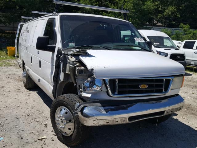 1FTNS24L03HB24484 - 2003 FORD ECONOLINE WHITE photo 1