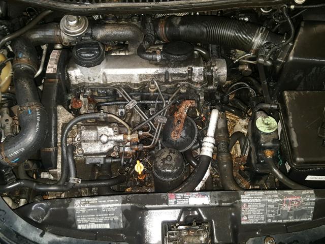 3VWCF21C7YM487400 - 2000 VOLKSWAGEN NEW BEETLE შავი ფოტო 7