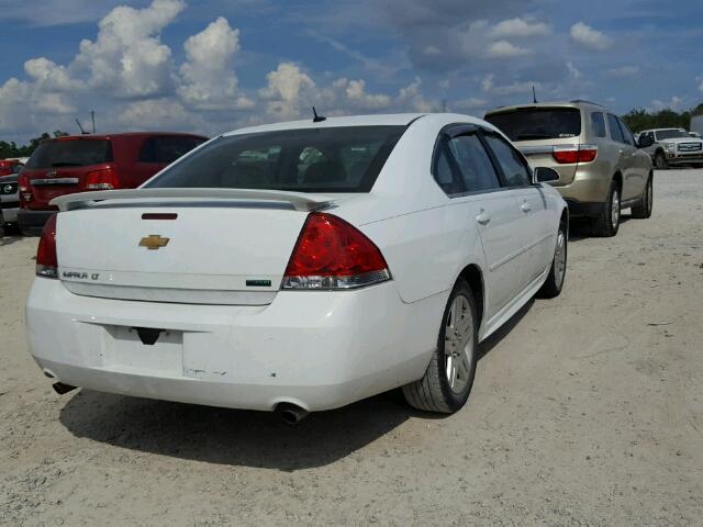 2G1WB5E32C1141223 - 2012 CHEVROLET IMPALA WHITE photo 4