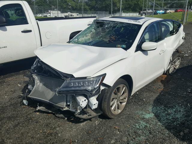 19UDE2F38GA025640 - 2016 ACURA ILX BASE WHITE photo 2