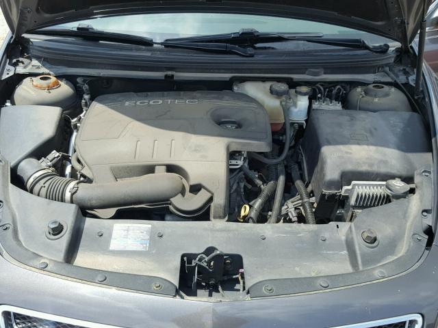 1G1ZC5EB1A4141569 - 2010 CHEVROLET MALIBU 1LT ნაცრისფერი ფოტო 7