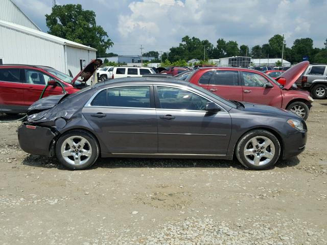 1G1ZC5EB1A4141569 - 2010 CHEVROLET MALIBU 1LT ნაცრისფერი ფოტო 9