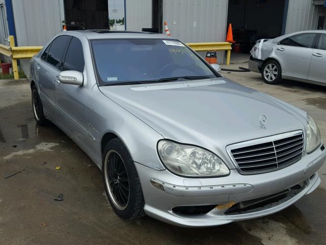 WDBNG74J73A372168 - 2003 MERCEDES-BENZ S 55 AMG SILVER photo 1