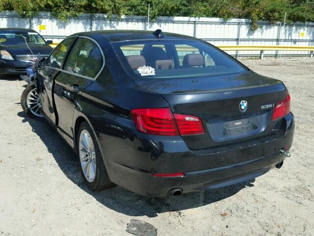 WBAFU7C54CDU59170 - 2012 BMW 535 XI Чорний фото 3