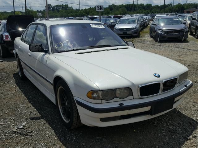 WBAGG83431DN84036 - 2001 BMW 740 I AUTO WHITE photo 1