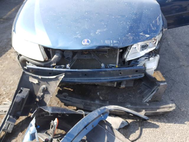 YS3FD46Y571125706 - 2007 SAAB 9-3 2.0T BLUE photo 7