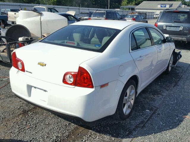 1G1ZA5EU9CF395691 - 2012 CHEVROLET MALIBU LS 白色 照片 4