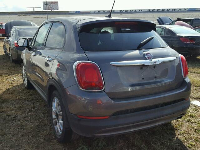 ZFBCFXBT1GP381468 - 2016 FIAT 500X GRAY photo 3