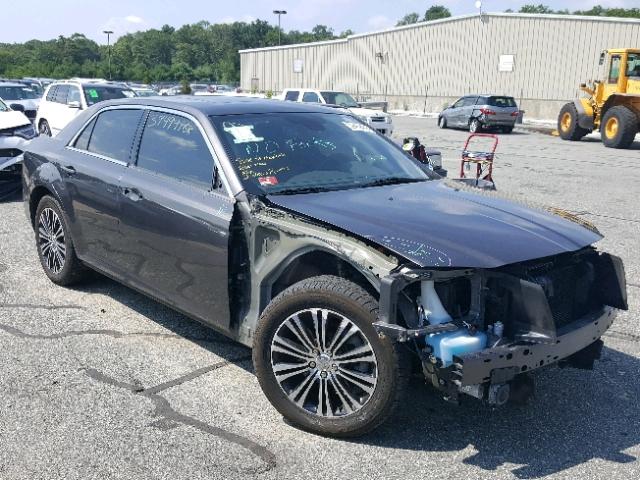 2C3CCAGG3DH602474 - 2013 CHRYSLER 300 V6 GRAY photo 1