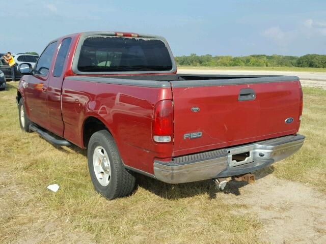 1FTRX17L51KF95815 - 2001 FORD F150 RED photo 3