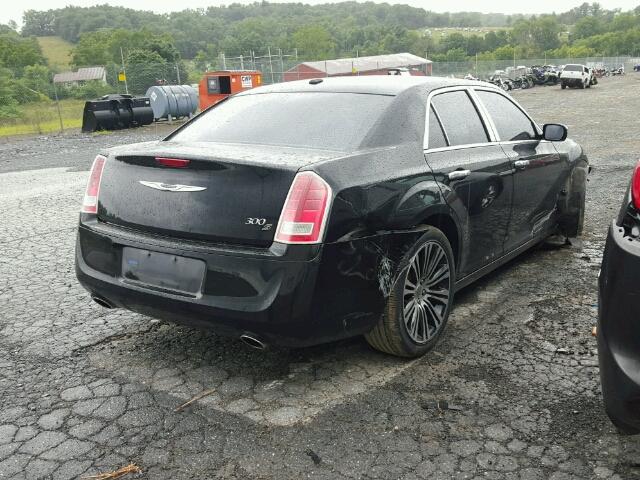 2C3CCABG7DH564352 - 2013 CHRYSLER 300 V6 BLACK photo 4