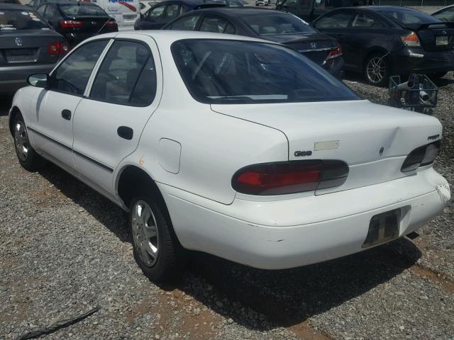 1Y1SK5266TZ048664 - 1996 GEO PRIZM BASE WHITE photo 3