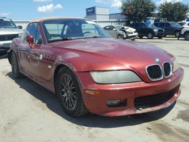 4USCH3348YLF43576 - 2000 BMW Z3 2.8 BURGUNDY photo 1