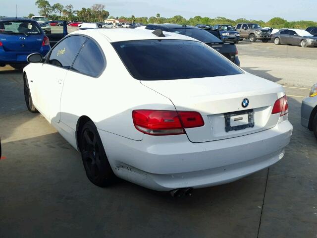 WBAWB33538PU88809 - 2008 BMW 328 WHITE photo 3