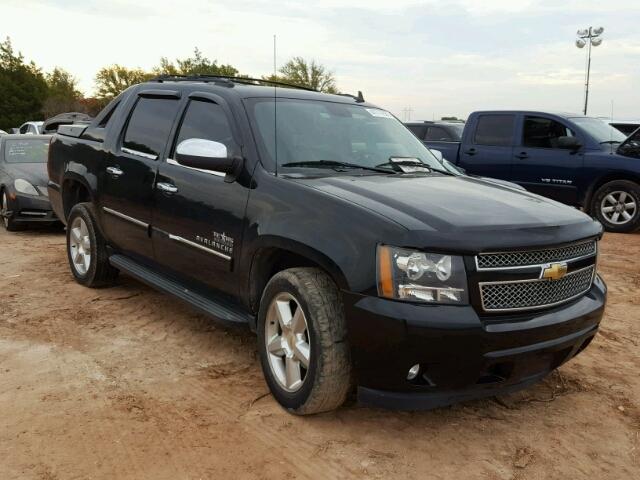 3GNMCEE04BG303450 - 2011 CHEVROLET AVALANCHE BLACK photo 1