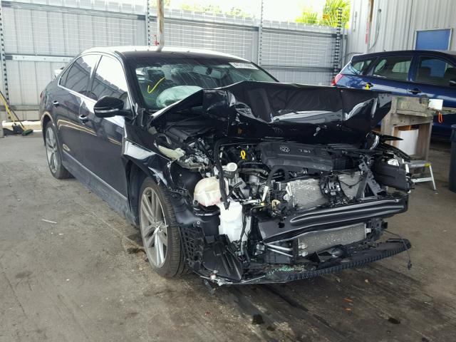 1VWDT7A33HC055429 - 2017 VOLKSWAGEN PASSAT R-L BLACK photo 1