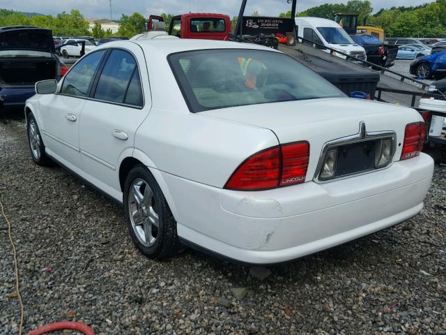 1LNHM87A92Y711023 - 2002 LINCOLN LS 白色 照片 3