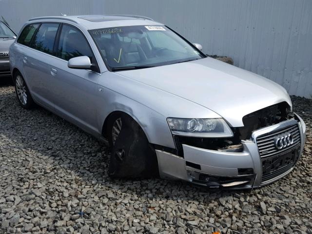 WAUKH74FX6N126156 - 2006 AUDI A6 AVANT Q SILVER photo 1