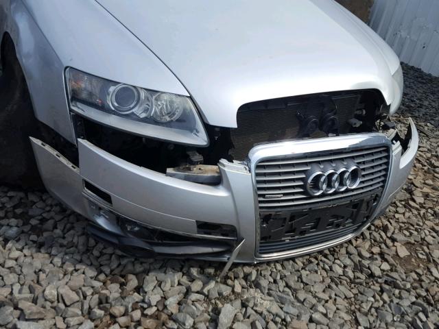 WAUKH74FX6N126156 - 2006 AUDI A6 AVANT Q SILVER photo 9