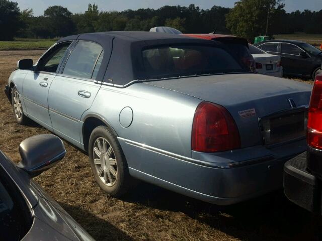 1LNHM81W15Y624967 - 2005 LINCOLN TOWN CAR BLUE photo 3