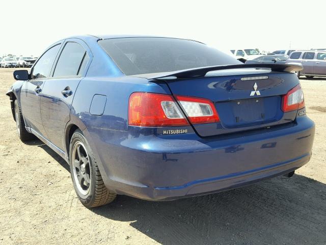 4A3AB36F79E037586 - 2009 MITSUBISHI GALANT ES BURGUNDY photo 3