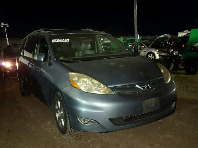 5TDZA22C16S489439 - 2006 TOYOTA SIENNA XLE BLUE photo 1