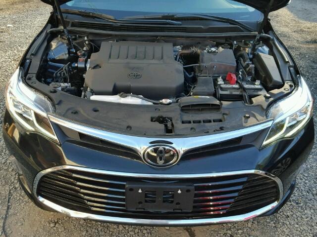 4T1BK1EB8HU255899 - 2017 TOYOTA AVALON XLE BLACK photo 7