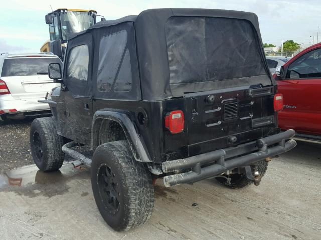 1J4FA39S46P788627 - 2006 JEEP WRANGLER X BLACK photo 3