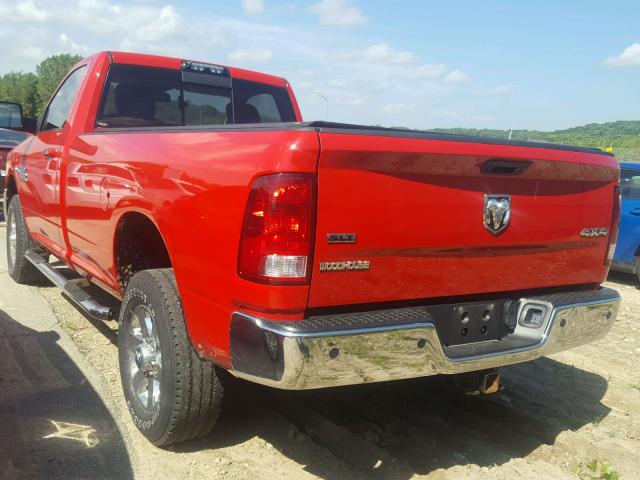 3C63R3BJXFG518588 - 2015 RAM 3500 SLT RED photo 3
