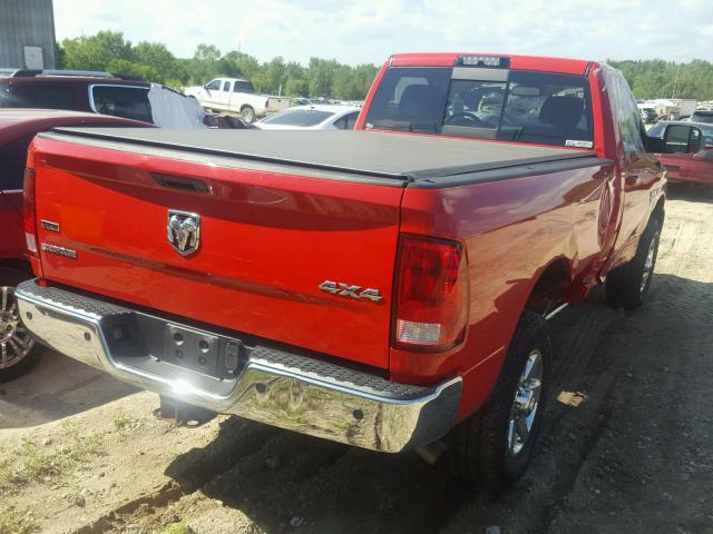 3C63R3BJXFG518588 - 2015 RAM 3500 SLT RED photo 4