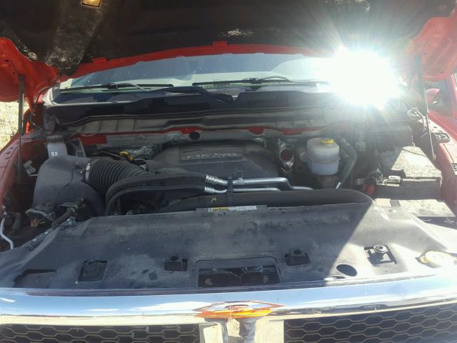 3C63R3BJXFG518588 - 2015 RAM 3500 SLT RED photo 7