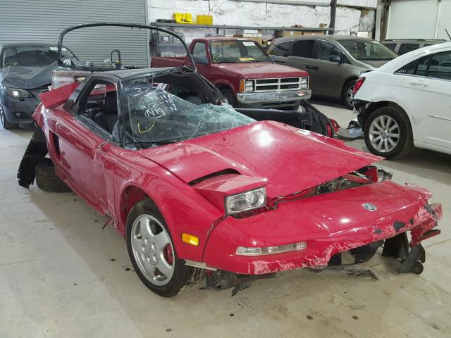 JH4NA1150MT001655 - 1991 ACURA NSX RED photo 1