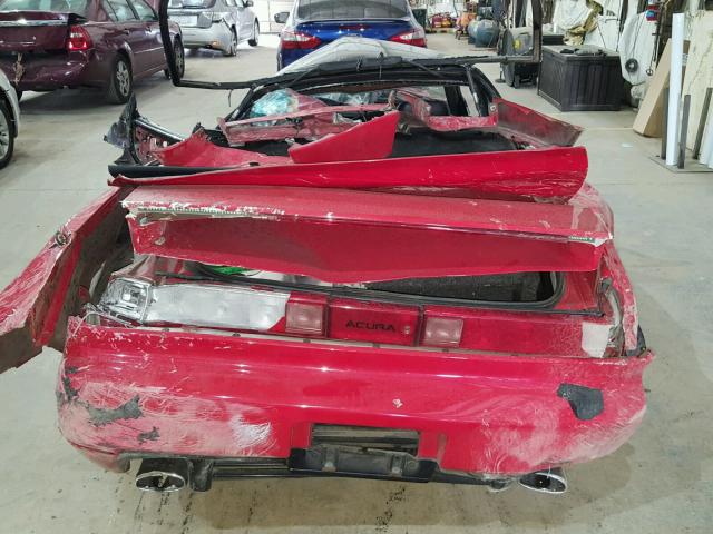 JH4NA1150MT001655 - 1991 ACURA NSX RED photo 6