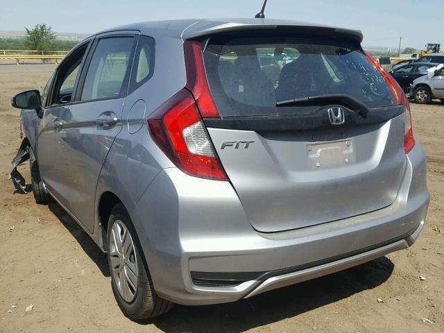 3HGGK5H42JM716363 - 2018 HONDA FIT LX GRAY photo 3