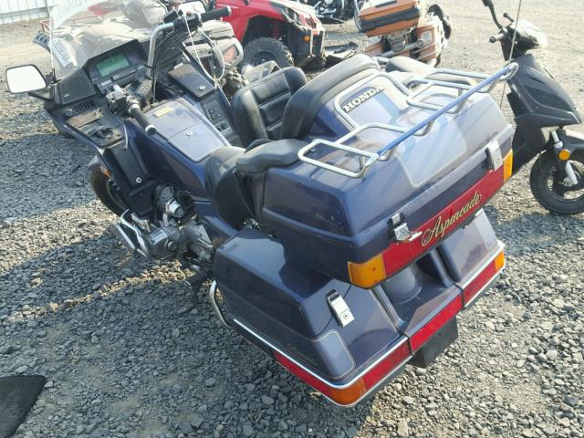 1HFSC1425GA218446 - 1986 HONDA GL1200 A BLUE photo 3