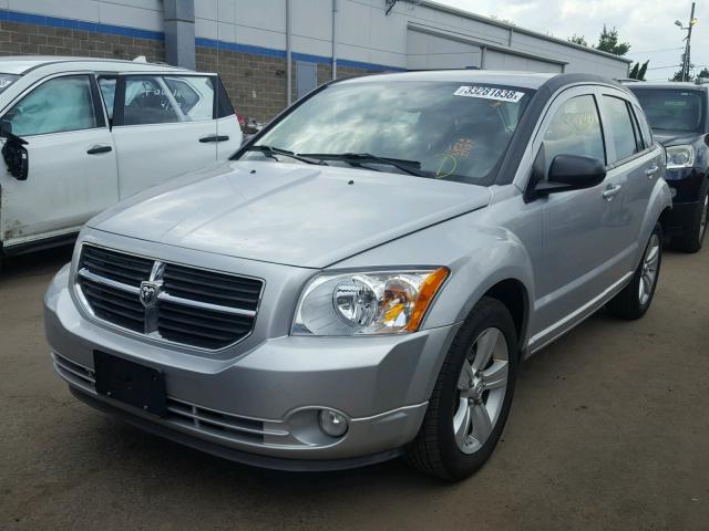 1C3CDWDA6CD533253 - 2012 DODGE CALIBER SX SILVER photo 2