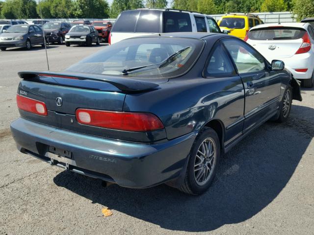 JH4DC4463WS002223 - 1998 ACURA INTEGRA GS GREEN photo 4