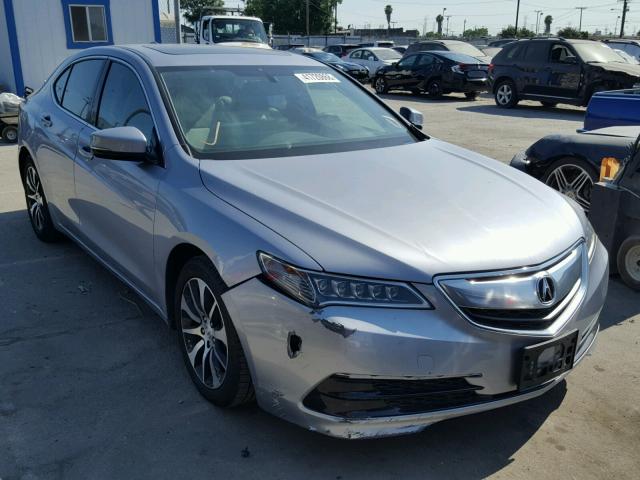 19UUB1F51FA021738 - 2015 ACURA TLX TECH ვერცხლისფერი ფოტო 1