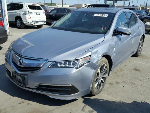 19UUB1F51FA021738 - 2015 ACURA TLX TECH ვერცხლისფერი ფოტო 2