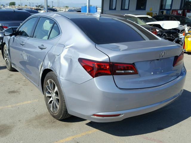 19UUB1F51FA021738 - 2015 ACURA TLX TECH ვერცხლისფერი ფოტო 3