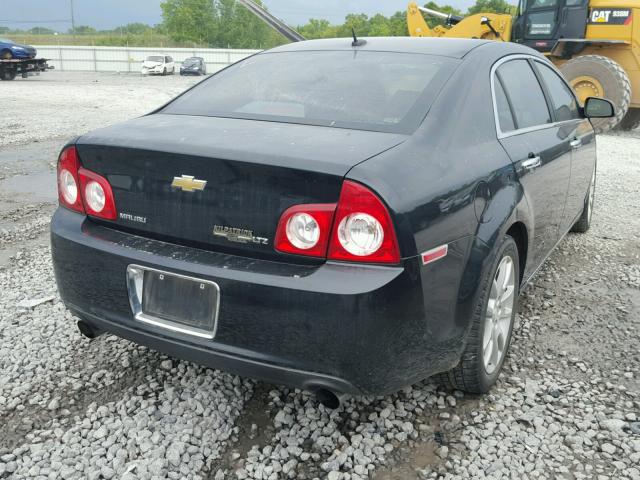 1G1ZK57749F125748 - 2009 CHEVROLET MALIBU LTZ 黑色 照片 4