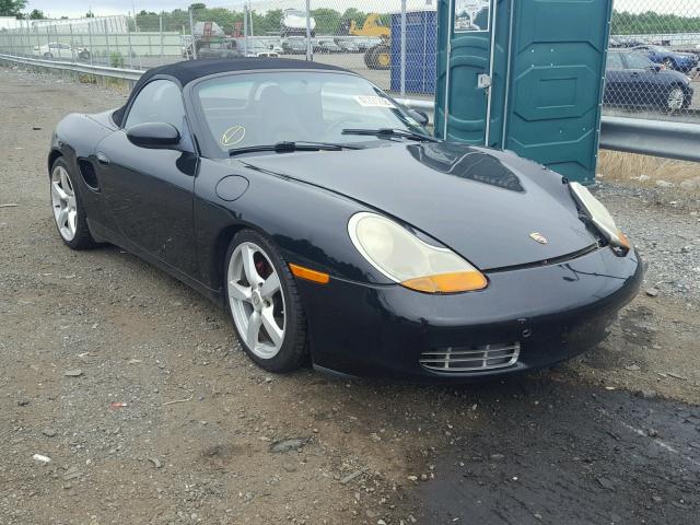 WP0CA2986YU621410 - 2000 PORSCHE BOXSTER BLACK photo 1