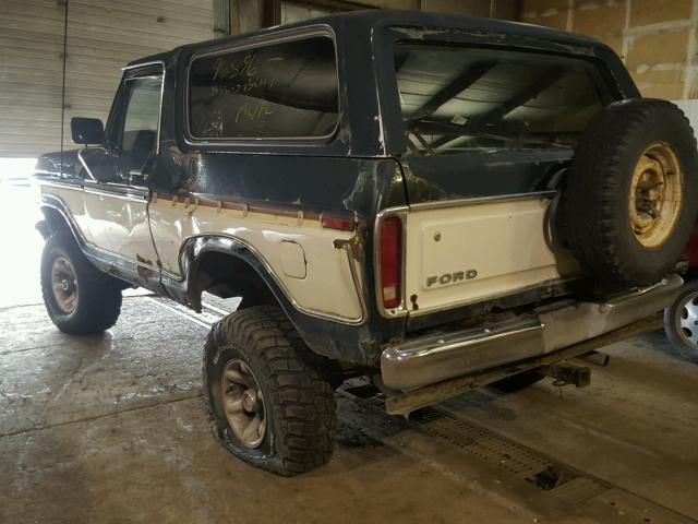 U15SLDF2383 - 1979 FORD BRONCO TWO TONE photo 3