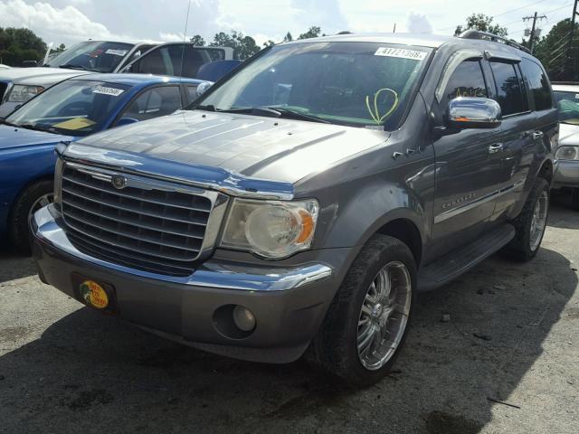 1A8HX58P17F515523 - 2007 CHRYSLER ASPEN LIMI GRAY photo 2