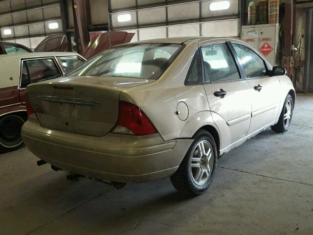 1FAFP3836YW147556 - 2000 FORD FOCUS ZTS GOLD photo 4