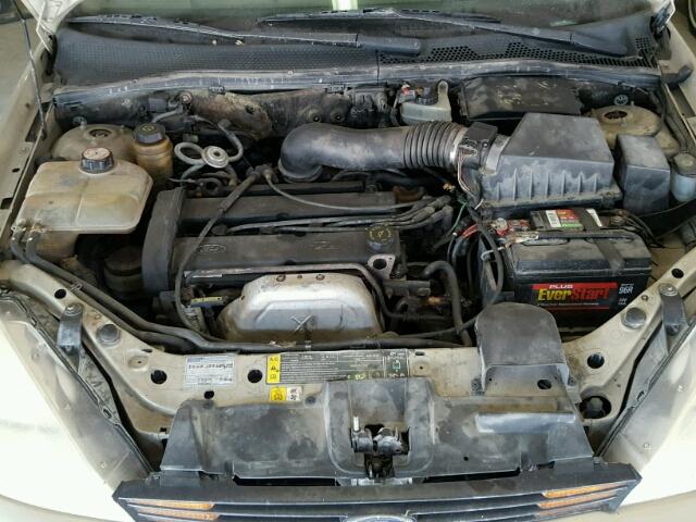 1FAFP3836YW147556 - 2000 FORD FOCUS ZTS GOLD photo 7