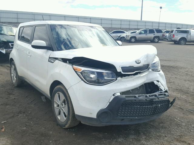 KNDJN2A23G7845766 - 2016 KIA SOUL WHITE photo 1